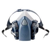 Image of 3M 7502 Half Facepiece Reusable Respirator Prot -M